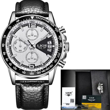 Men's Business Sports Quartz Watch with Calendar Function