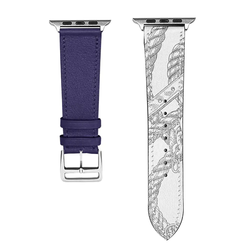 Compatible Leather Strap for Apple Watch