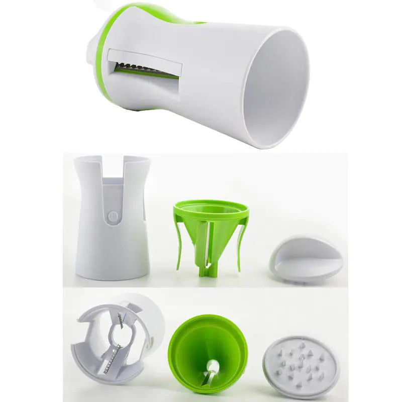 Spiral Vegetable Slicer - Multifunctional Kitchen Grater
