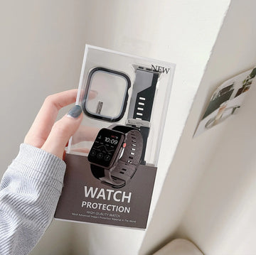 Silicone iWatch Strap and Protective Case for Apple 49mm