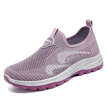 Breathable Mesh Slip-On Sports Shoes - 2024 Summer Collection