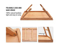 Wooden Folding Breakfast Table - Gustobene