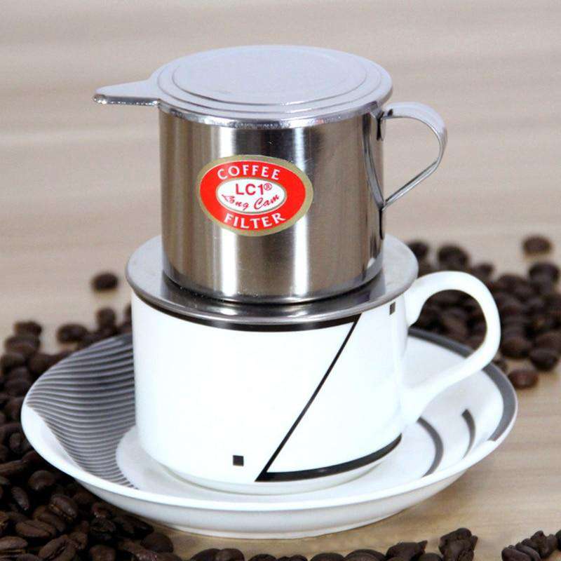 Coffee Filter Steel Pot - Gustobene