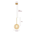 Clear Simple Creative Glass Lights - Gustobene