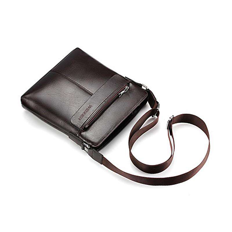 New Italian Small Briefcase Shoulder Bag - Gustobene