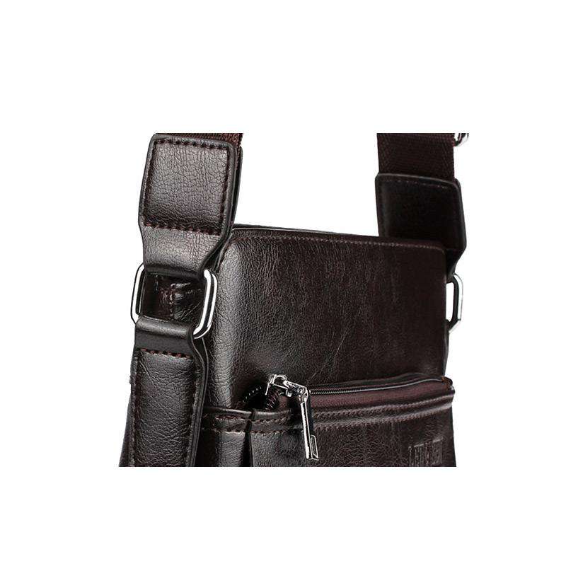 New Italian Small Briefcase Shoulder Bag - Gustobene