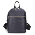 AODUX Italian 100% Genuine Cow Leather Calfskin Women School Backpack Top Layer Cow Leather Female Shoulder Bag Ladies Backpacks - Gustobene