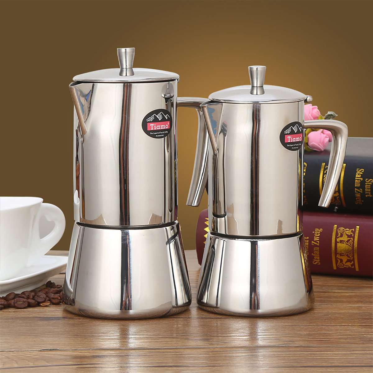 Stovetop Percolator Italian  Espresso Coffee Maker Coffee Pot Percolator Tools Cafetiere Pot Cafe Cafetera Espresso Moka Pot