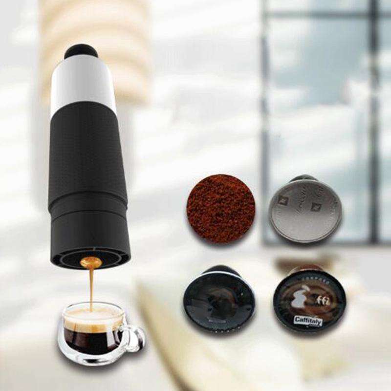 Mini Hand Pressure Portable Coffee Machine - Gustobene