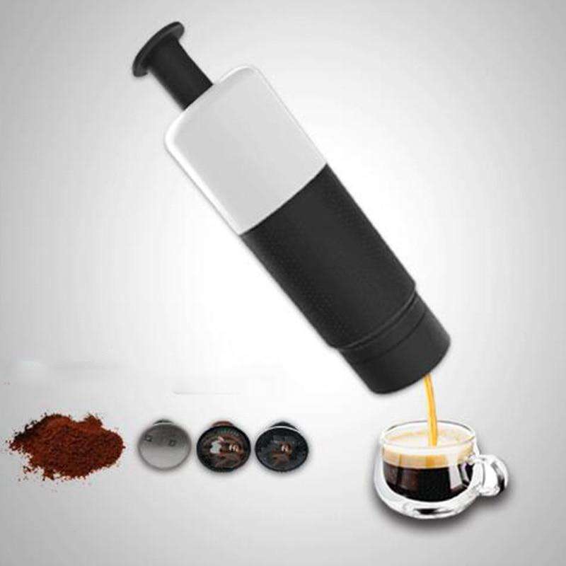 Mini Hand Pressure Portable Coffee Machine - Gustobene