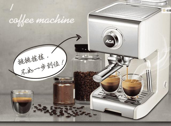 Italian Coffee Machine 20Bar Pump Espresso Machine Semi-automatic Espresso Coffee Maker Home Coffe Maker Commercial Milk Frother - Gustobene