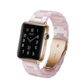 Italian Resin Band for iWatch 44MM/42MM For Apple Watch 5 40mm 38mm Bracelet Wrist Ceramic Strap handmade Series 5/4/3 Watchband