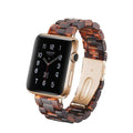 Italian Resin Band for iWatch 44MM/42MM For Apple Watch 5 40mm 38mm Bracelet Wrist Ceramic Strap handmade Series 5/4/3 Watchband