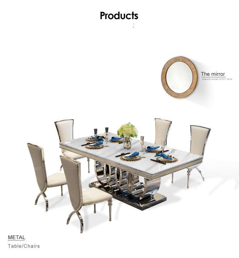 Italian Dining Table, 100% Solid Wood - Gustobene