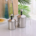 Manual Stainless Steel Frothing Pitcher - Gustobene