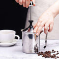 Manual Stainless Steel Frothing Pitcher - Gustobene