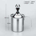 Manual Stainless Steel Frothing Pitcher - Gustobene