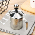 Manual Stainless Steel Frothing Pitcher - Gustobene