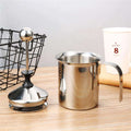 Manual Stainless Steel Frothing Pitcher - Gustobene