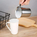 Manual Stainless Steel Frothing Pitcher - Gustobene
