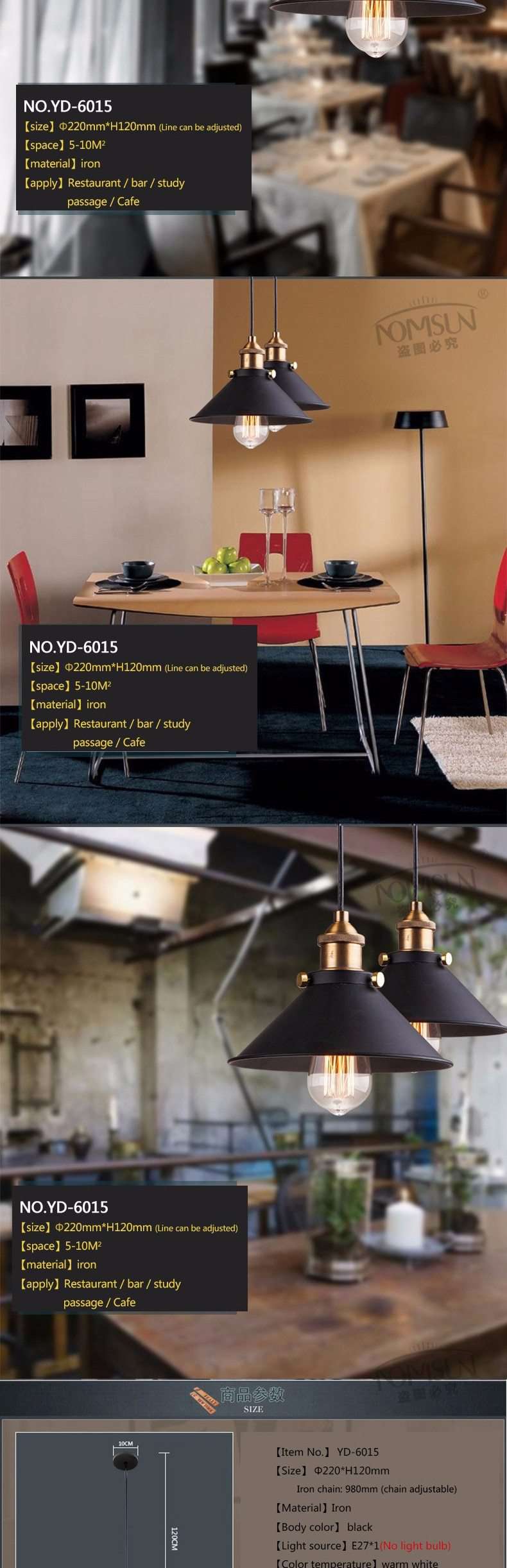 Industrial Chandeliers Decoration Lamp - Gustobene