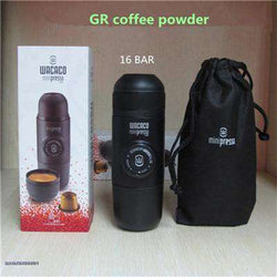 Mini coffee machine  capsule coffee machine coffee powder machine manual portable coffee machine pump coffee machine
