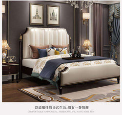 Hot sale Luxury Italian bed classic antique bed europe designs king size beds - Gustobene
