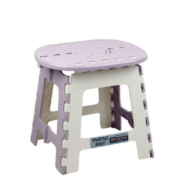 Folding Step Stool Portable Chair - Gustobene