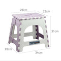 Folding Step Stool Portable Chair - Gustobene