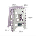 Folding Step Stool Portable Chair - Gustobene