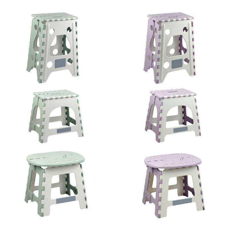 Folding Step Stool Portable Chair - Gustobene