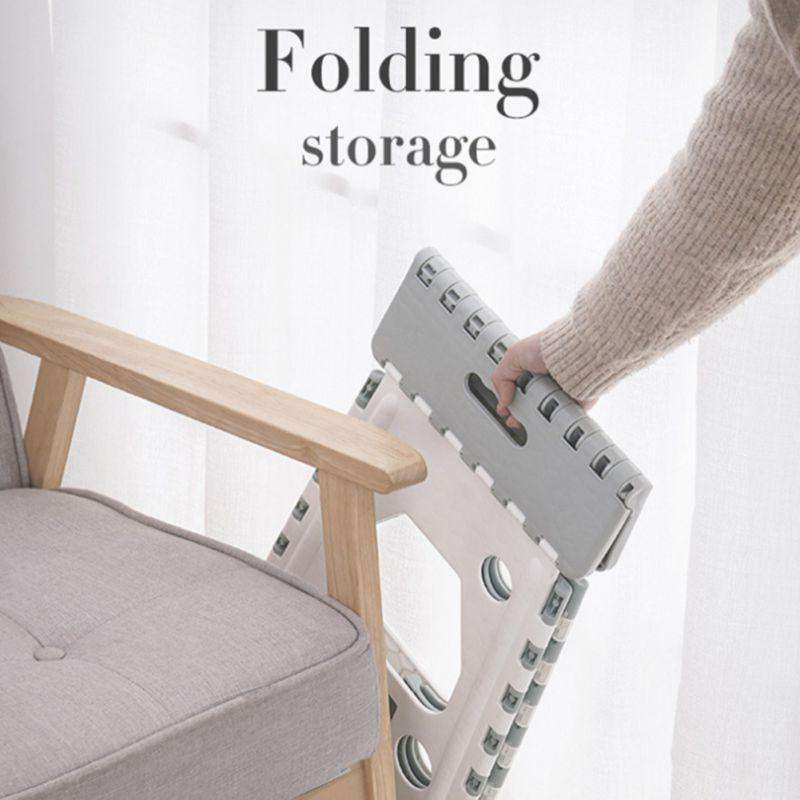 Folding Step Stool Portable Chair - Gustobene