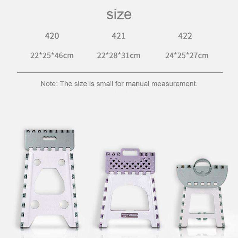 Folding Step Stool Portable Chair - Gustobene
