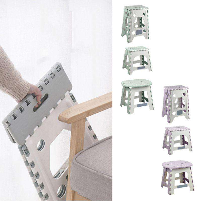 Folding Step Stool Portable Chair - Gustobene