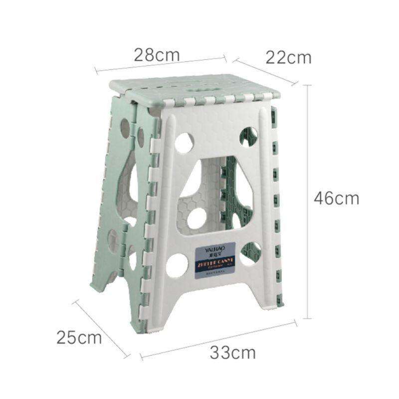 Folding Step Stool Portable Chair - Gustobene