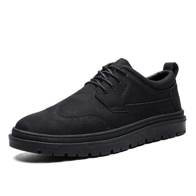 italian leather men shoes fashion elegant dress male footwear comfortable business work leahther moccasins oxford shoes for men - Gustobene