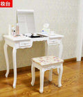 Modern combination tea table Italian simple square high and low tea table modern paint living room small table small apartment. - Gustobene