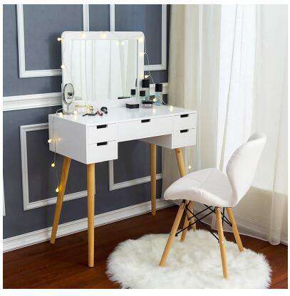 Modern combination tea table Italian simple square high and low tea table modern paint living room small table small apartment. - Gustobene