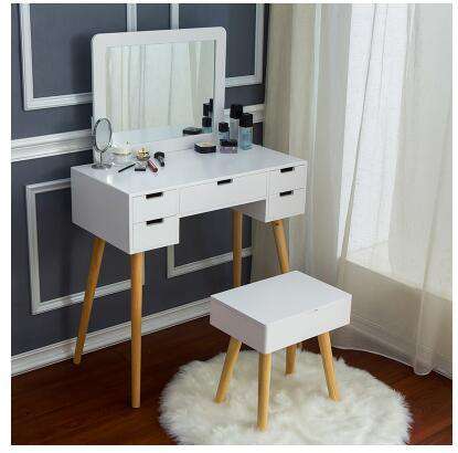 Modern combination tea table Italian simple square high and low tea table modern paint living room small table small apartment. - Gustobene