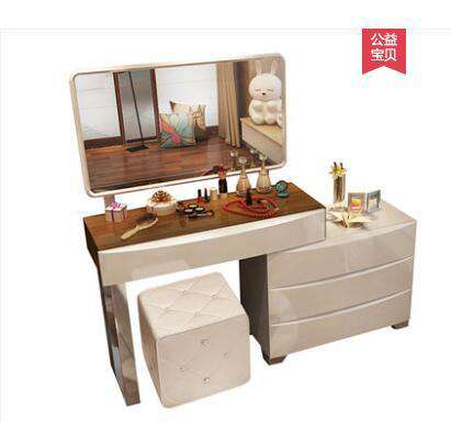Modern combination tea table Italian simple square high and low tea table modern paint living room small table small apartment. - Gustobene