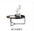 Modern combination tea table Italian simple square high and low tea table modern paint living room small table small apartment. - Gustobene