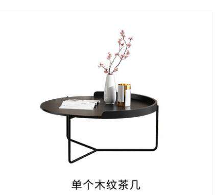 Modern combination tea table Italian simple square high and low tea table modern paint living room small table small apartment. - Gustobene