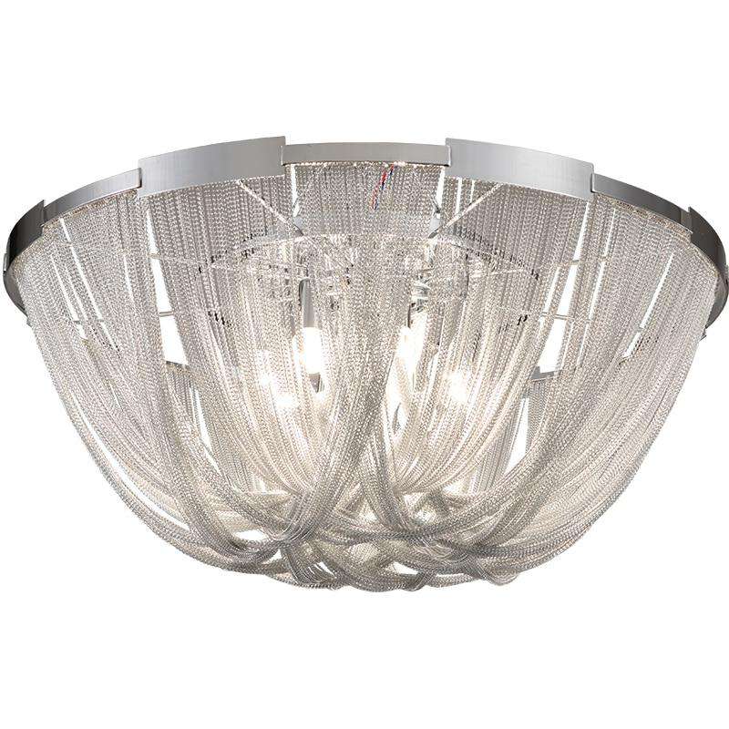 Italian Design Silver Art chandelier - Gustobene