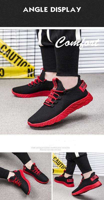 Flying Weaving Leisure Sports Shoes - Gustobene