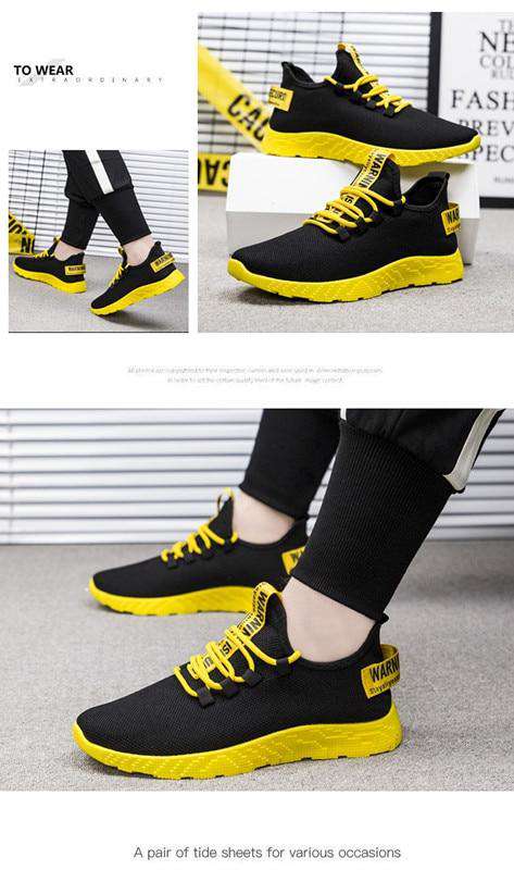Flying Weaving Leisure Sports Shoes - Gustobene