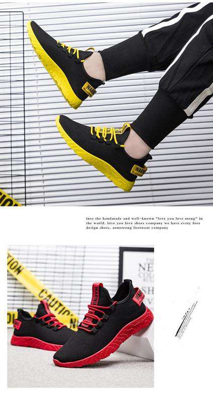 Flying Weaving Leisure Sports Shoes - Gustobene