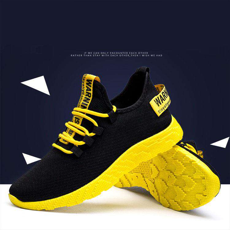 Flying Weaving Leisure Sports Shoes - Gustobene
