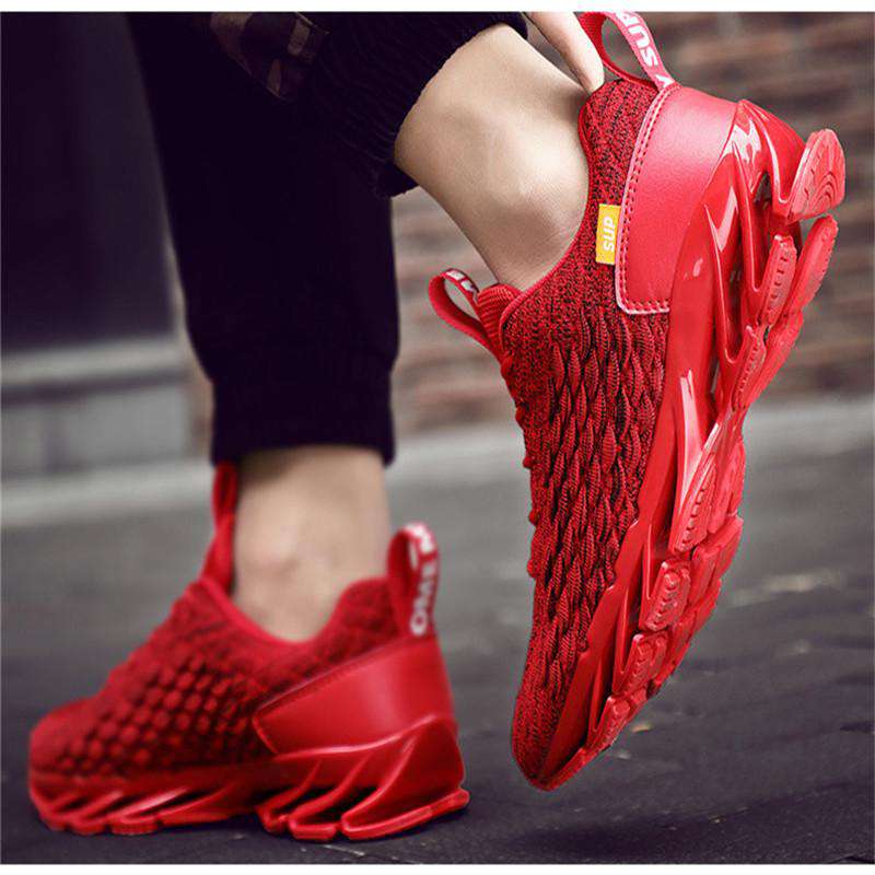 Comfortable Casual Lace-up Sneakers - Gustobene