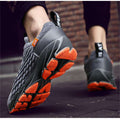 Comfortable Casual Lace-up Sneakers - Gustobene