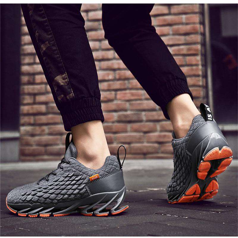 Comfortable Casual Lace-up Sneakers - Gustobene
